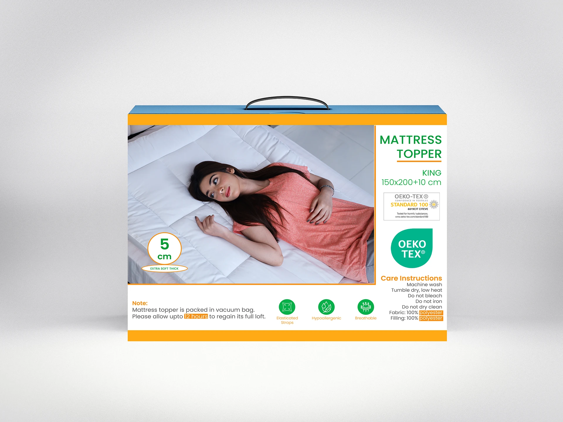 Mattress Topper Packaging